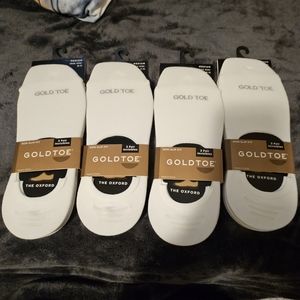12 NWT Gold Toe Invisbles Sock Pairs